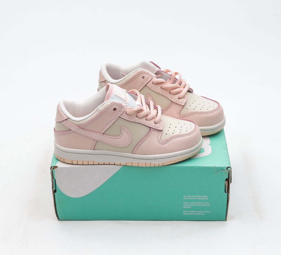 Kids Baby Pink Dunks