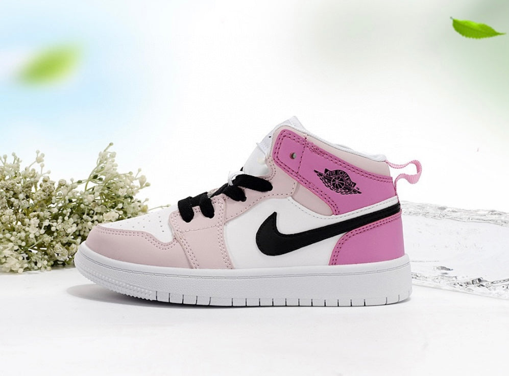 Kids Pink Candy J1 High Tops