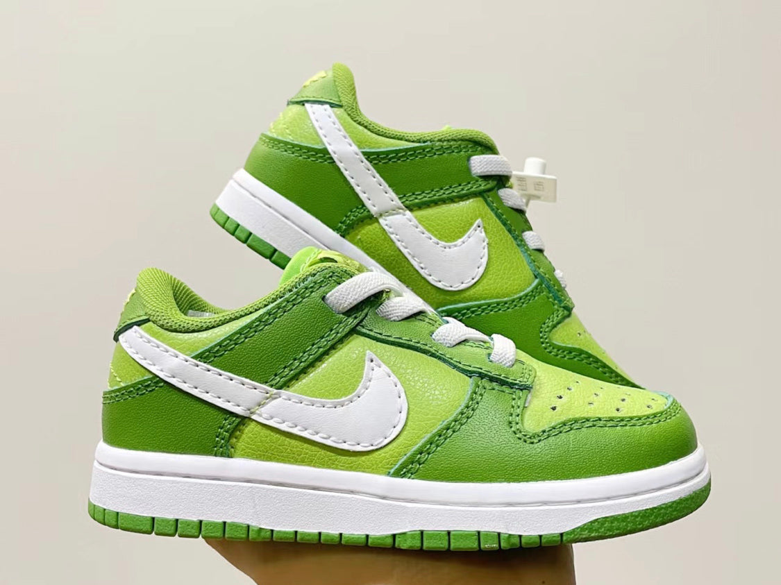 Lime green best sale nikes kids