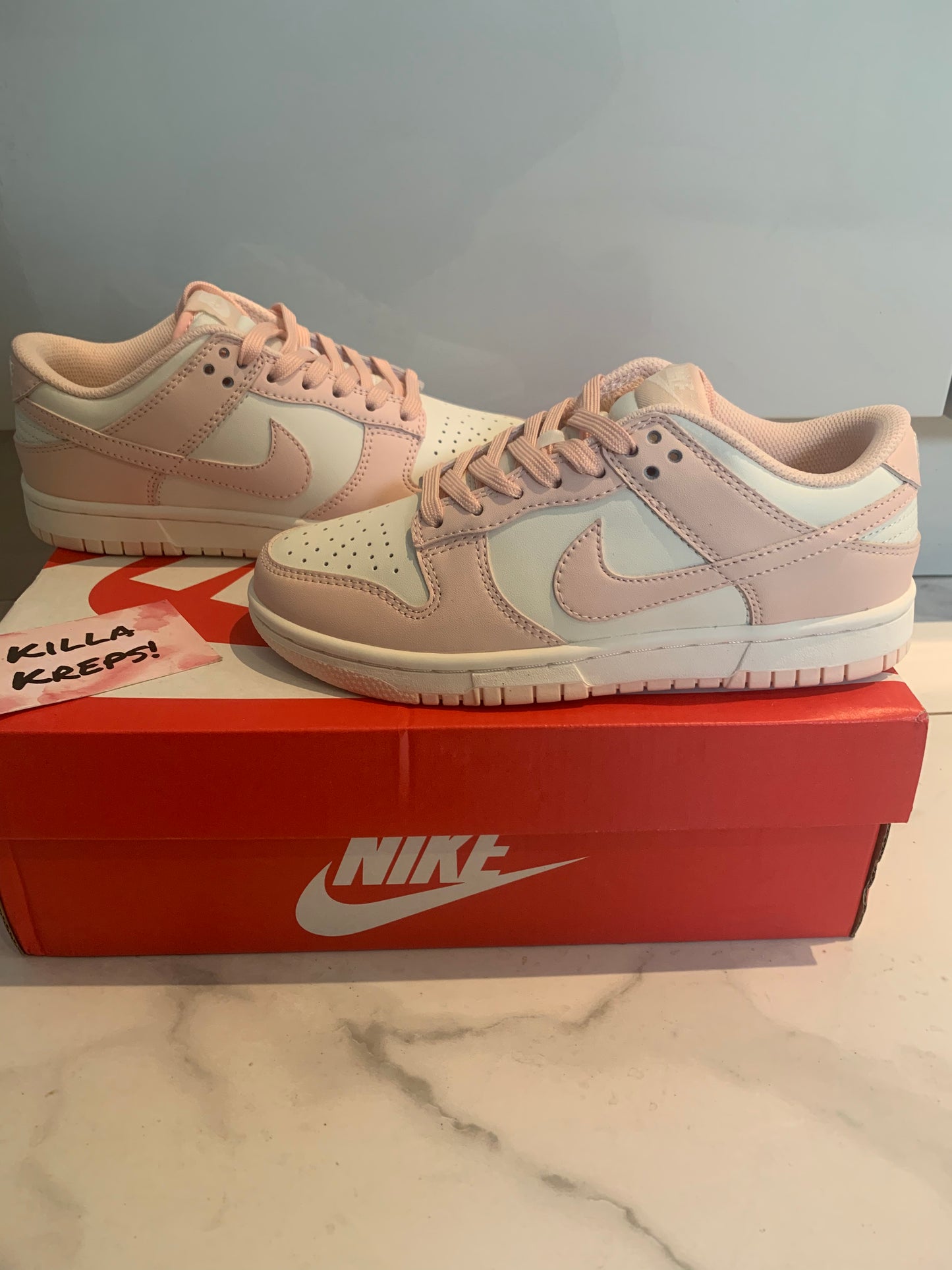 Pale Pink Low Dunks