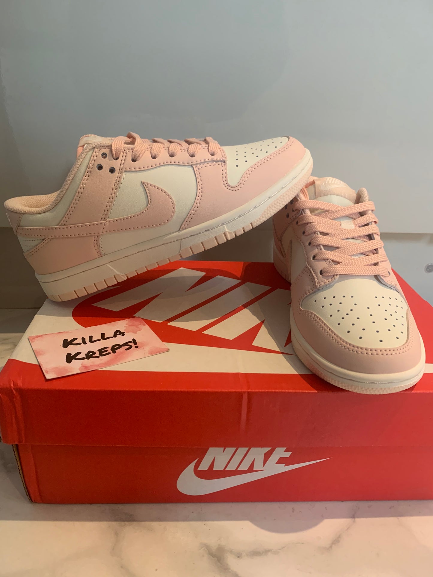 Pale Pink Low Dunks