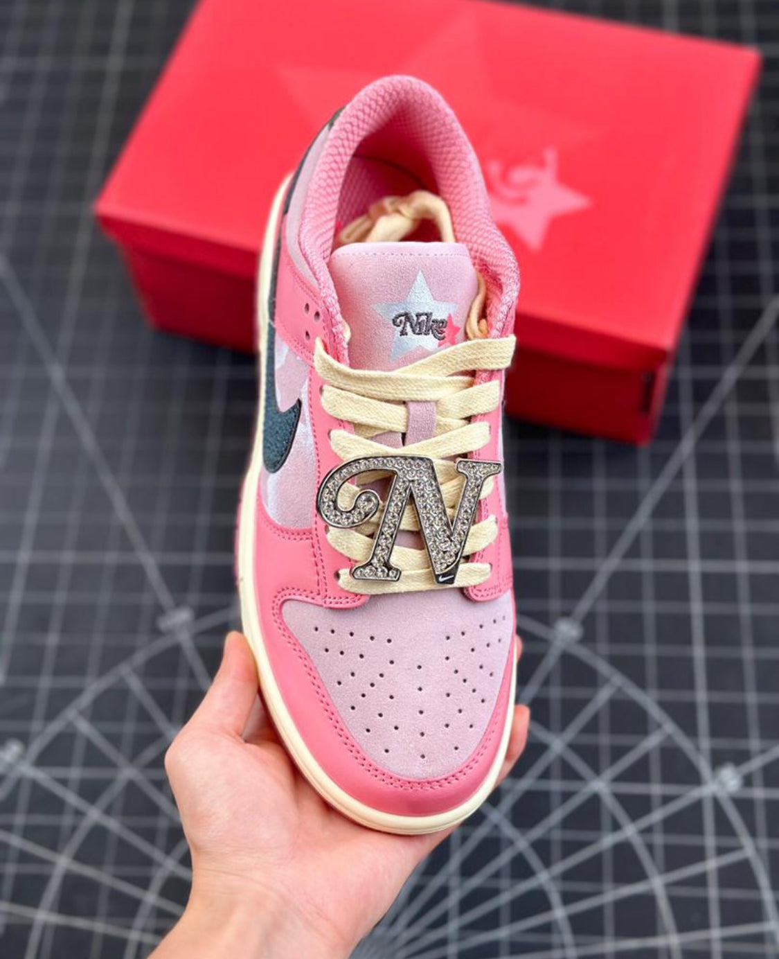 Pink Low Dunks x Barbie