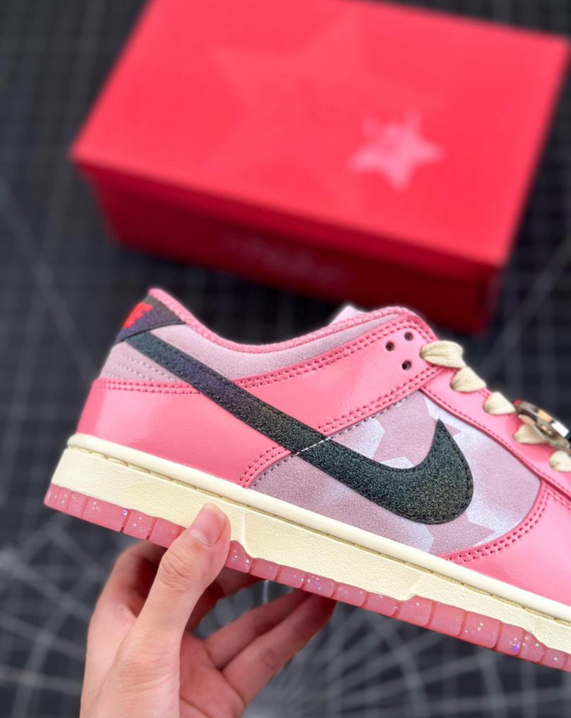 Pink Low Dunks x Barbie