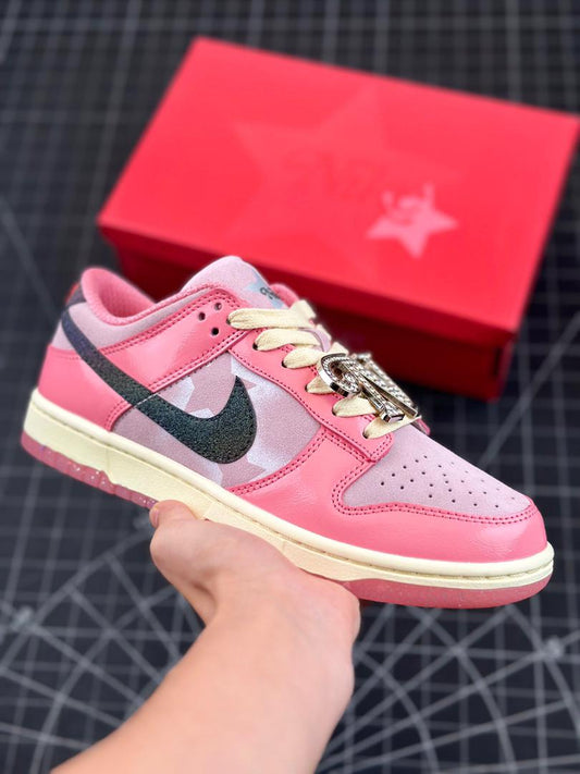 Pink Low Dunks x Barbie