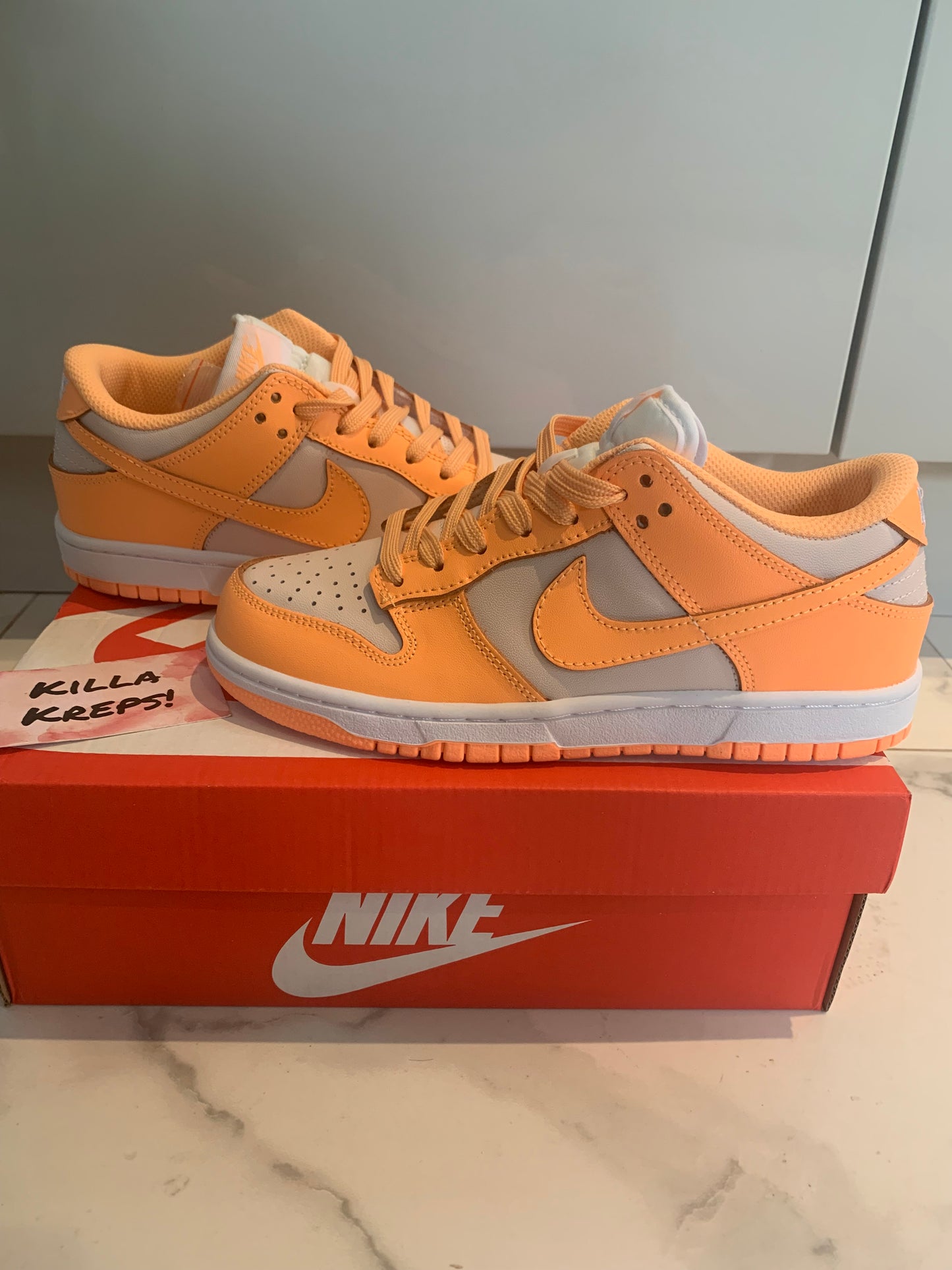 Peach / Cream Low Dunks