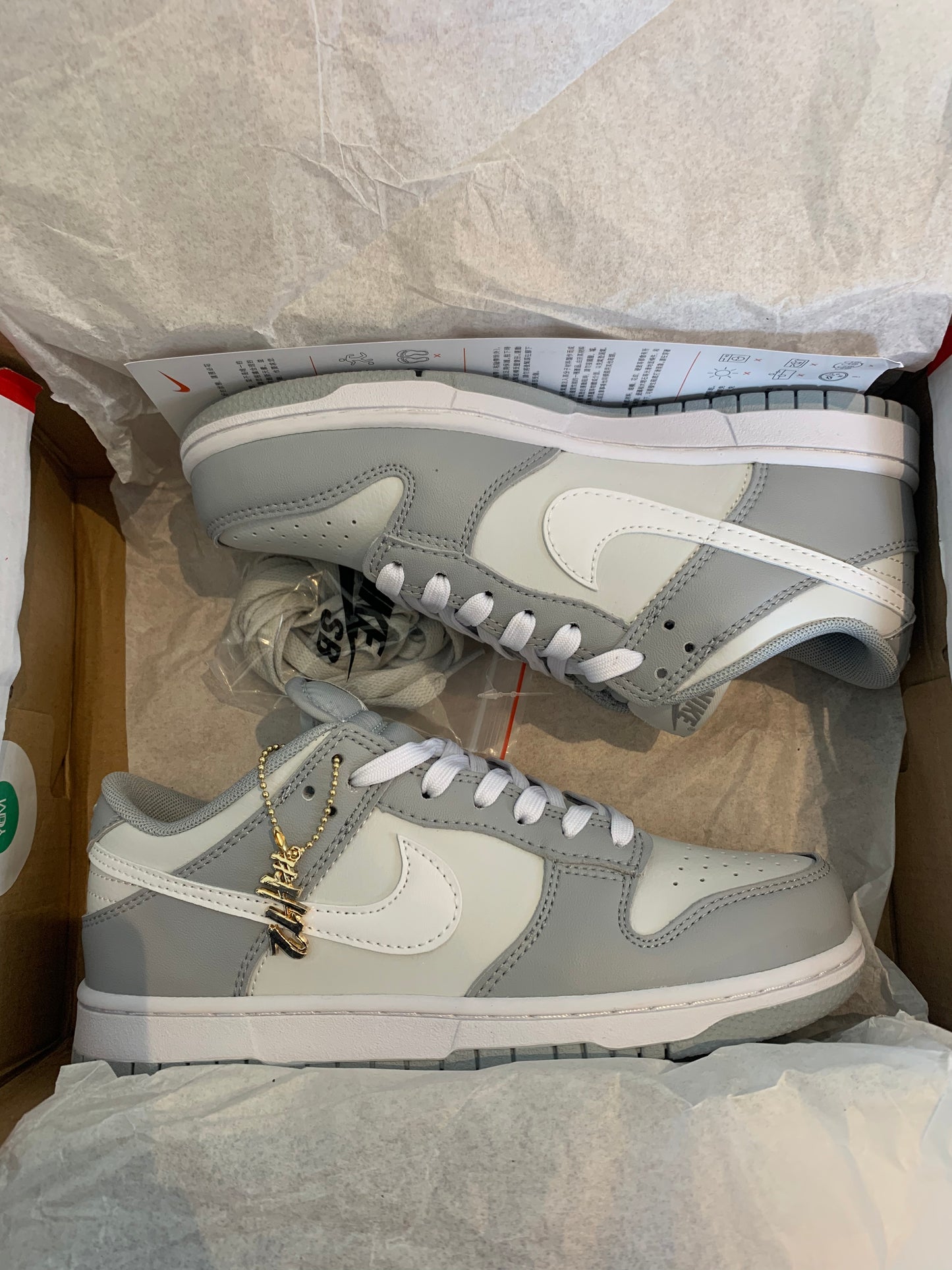 Wolf Grey Low Dunks