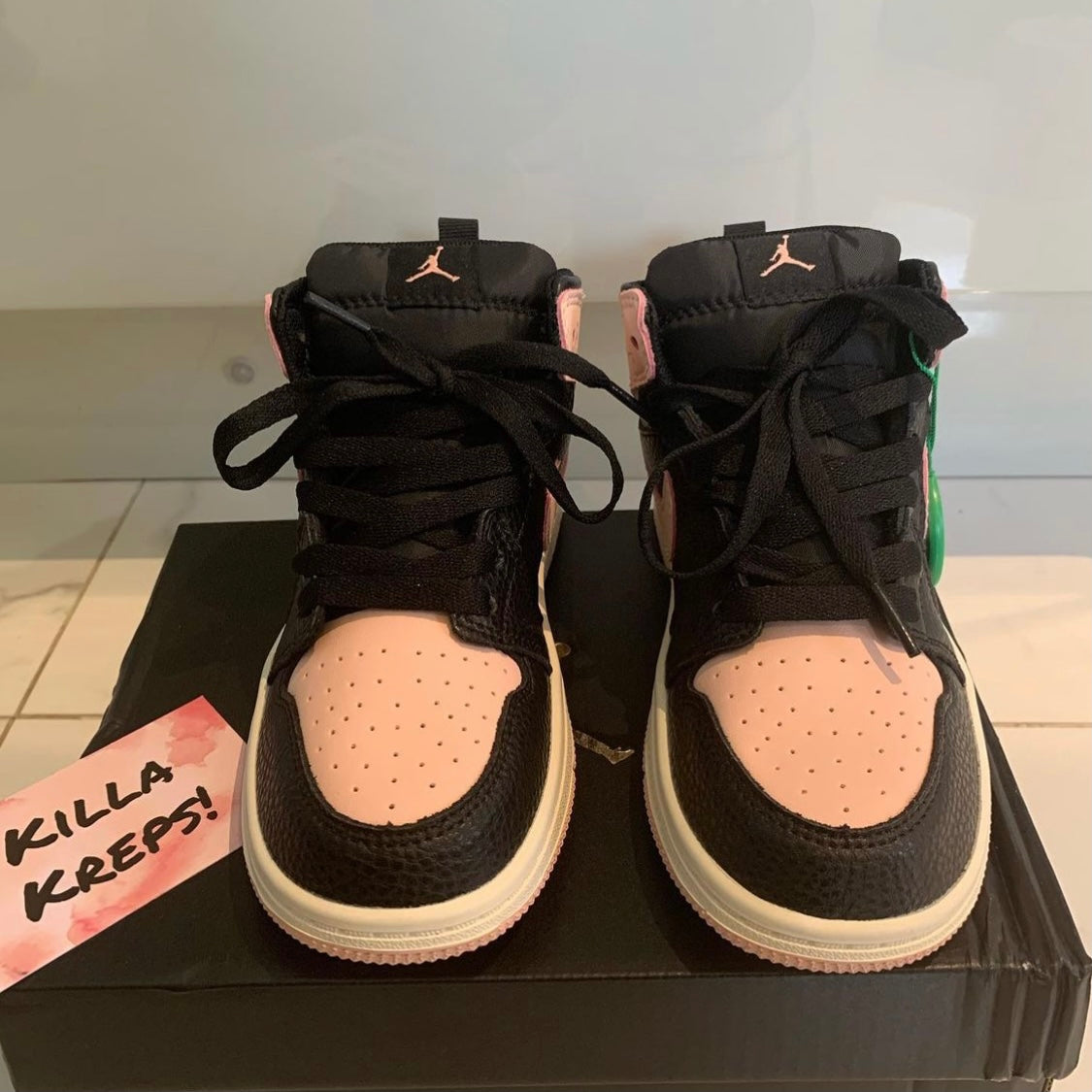 Kids Crimson Tint j1 high tops