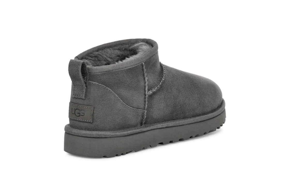 Grey Classic Ultra Mini Boots